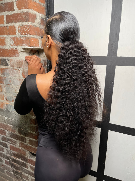 Kinky Curly Ponytail